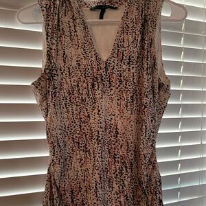 WhiteHouse BlackMarket multi colored top size small.